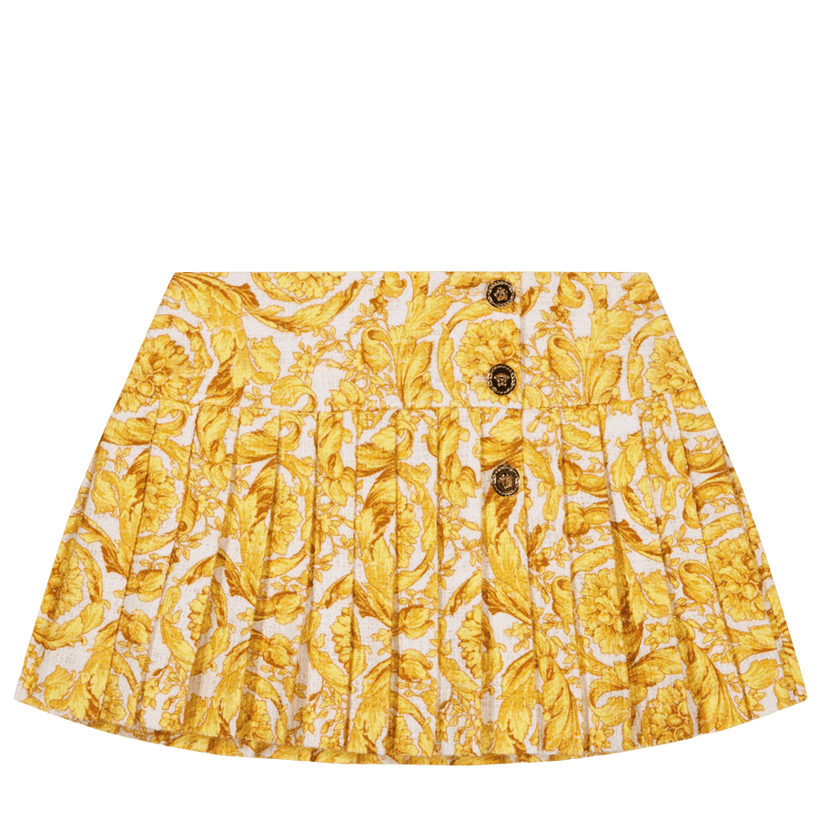 Versace Girls Skirt Gold