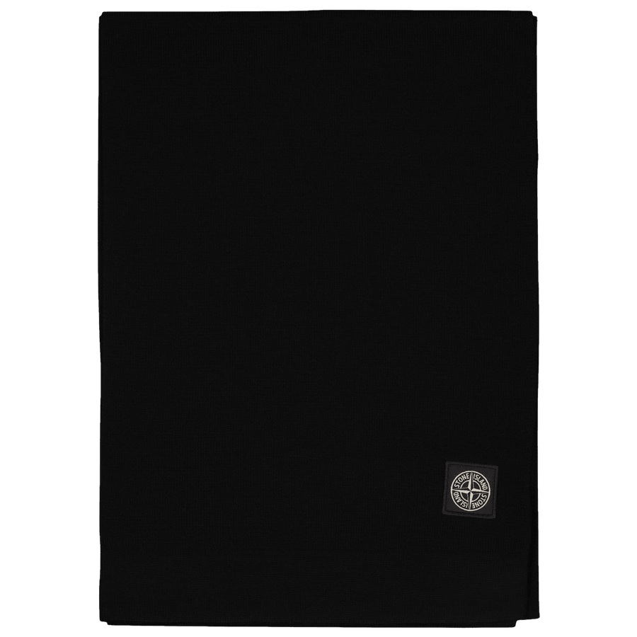 Stone Island Boys Scarf Black