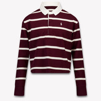 Ralph Lauren Kinder Meisjes Polo In Bordeaux