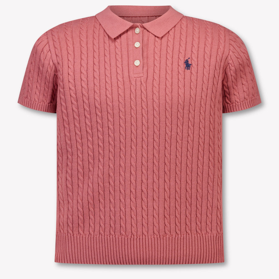 Ralph Lauren Kinder Meisjes Polo In Roze