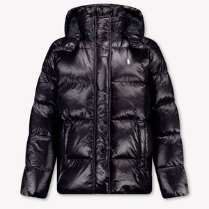 Ralph Lauren Kinder Meisjes Winterjas In Zwart