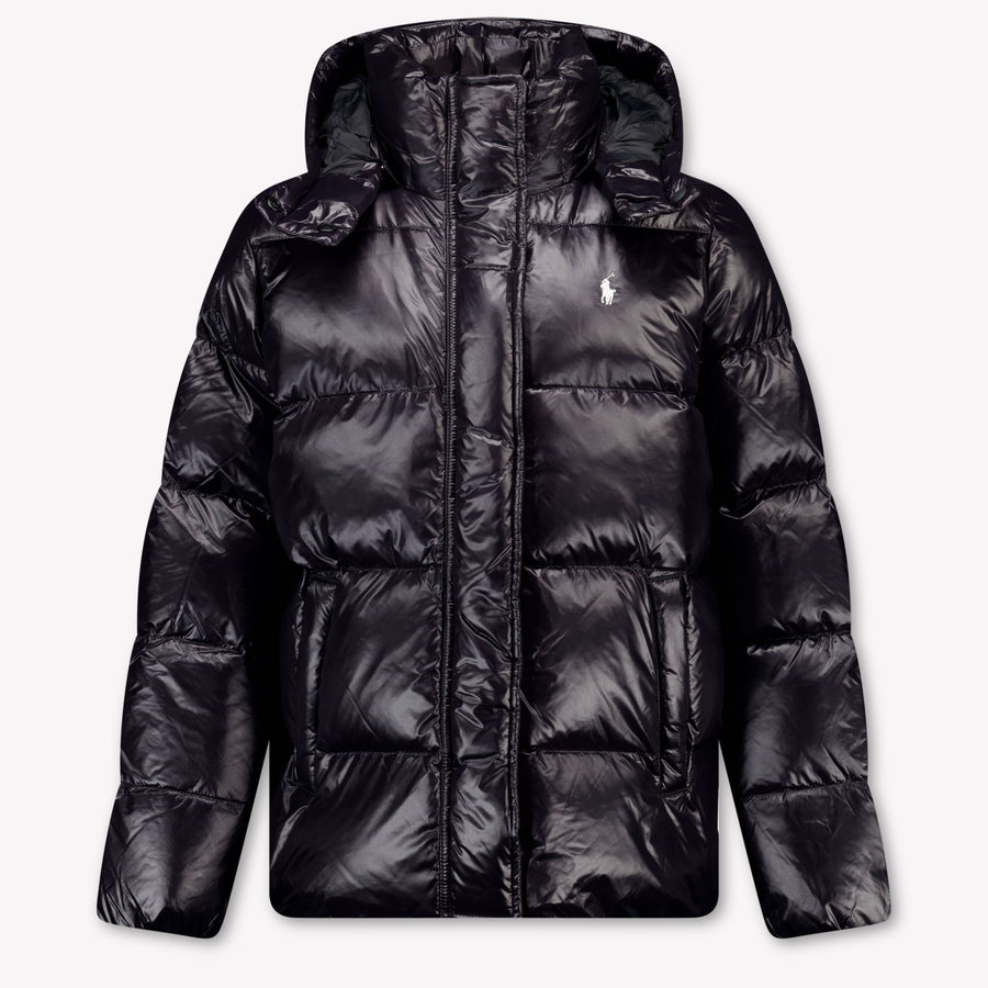 Ralph Lauren Kinder Meisjes Winterjas In Zwart