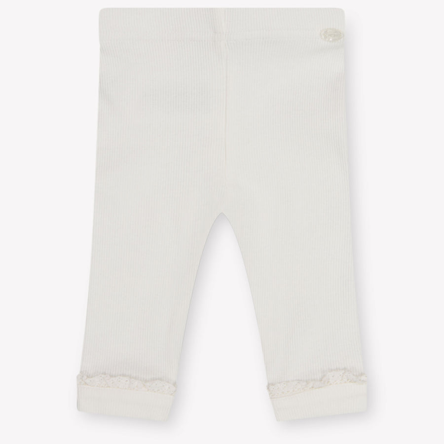 Tartine et Chocolat Baby Meisjes Legging In Wit