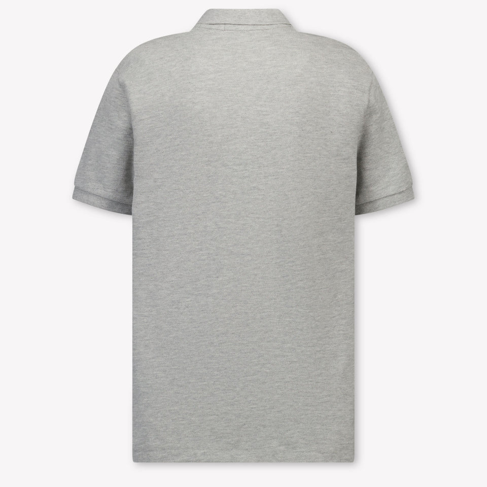 Ralph Lauren Kinder Jongens Polo In Licht Grijs