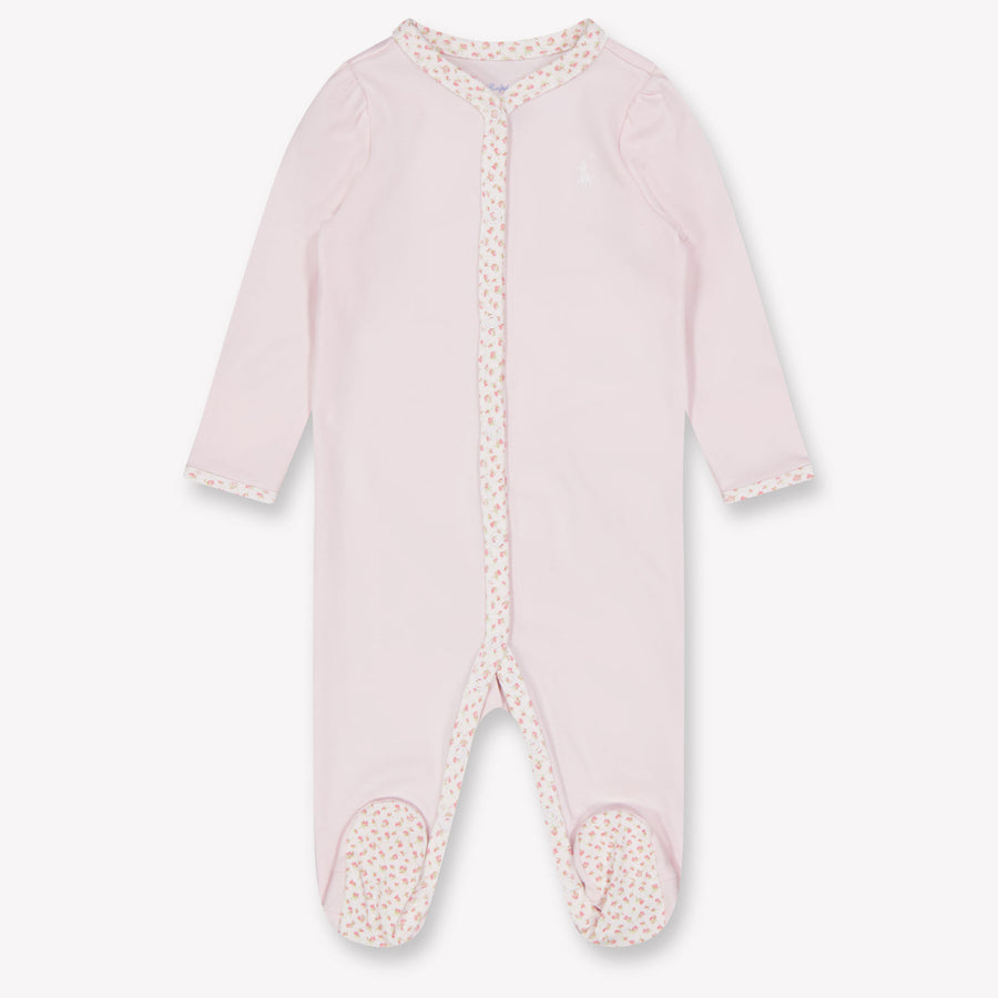 Ralph Lauren Baby Meisjes Boxpakje In Licht Roze
