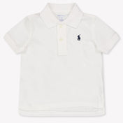 Ralph Lauren Baby Jongens Polo In Wit
