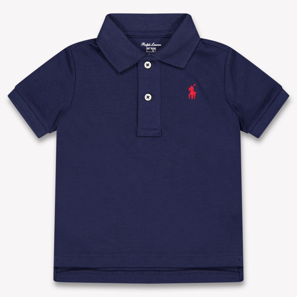 Ralph Lauren Baby Jongens Polo In Navy