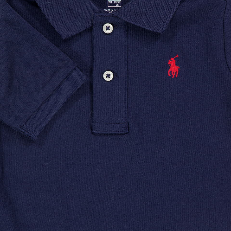 Ralph Lauren Baby Jongens Polo In Navy