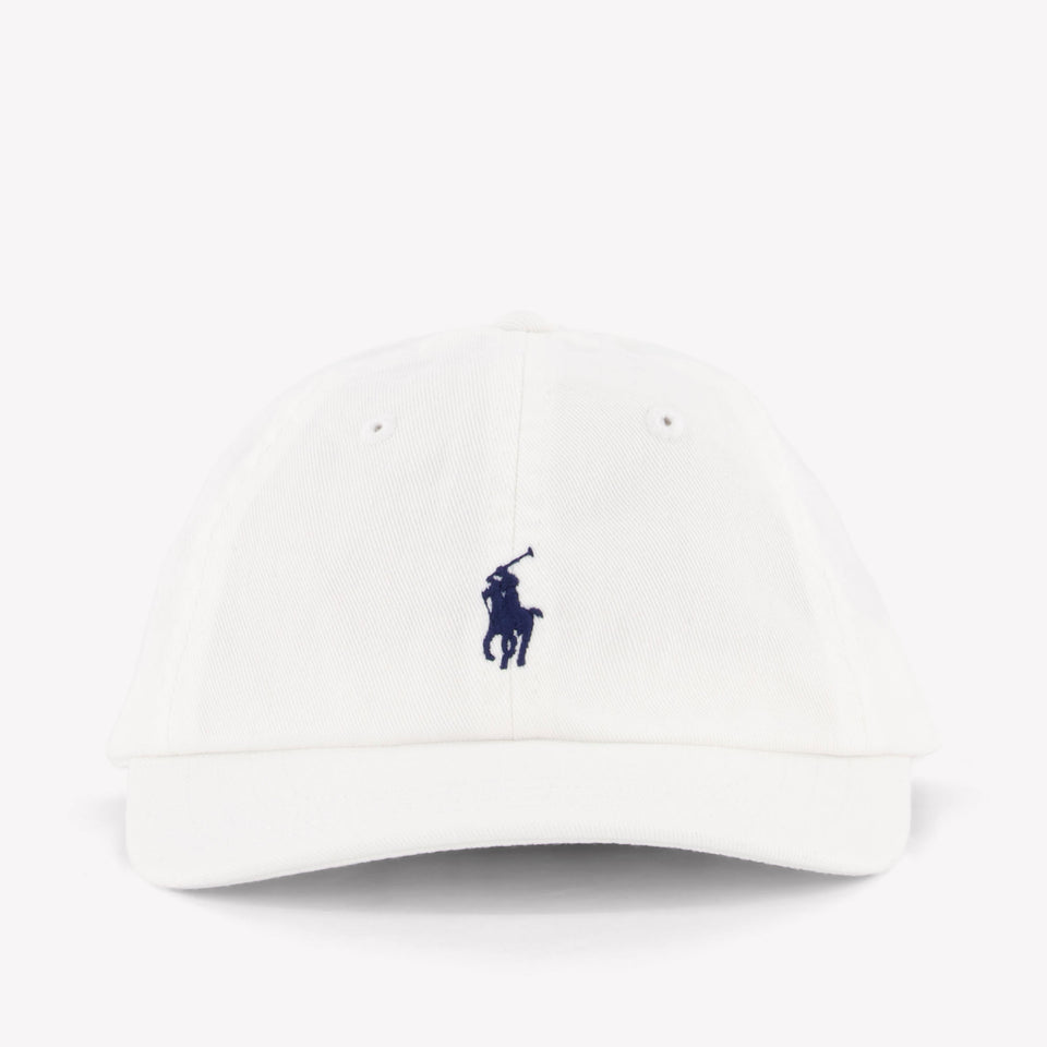Ralph Lauren Baby Jongens Pet In Wit