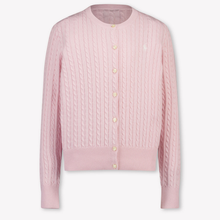 Ralph Lauren Kinder Meisjes Vest In Licht Roze