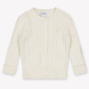 Ralph Lauren Baby Meisjes Vest In Off White