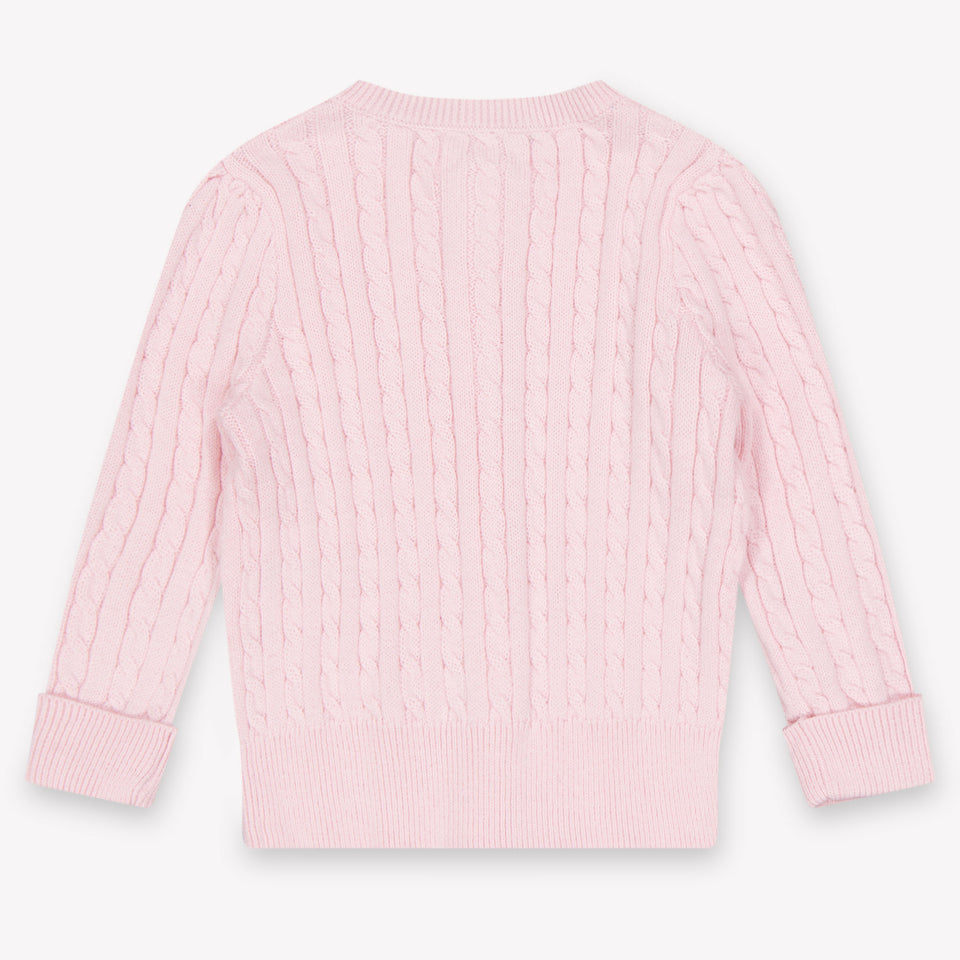 Ralph Lauren Baby Meisjes Vest In Licht Roze