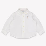 Ralph Lauren Baby Jongens Blouse In Wit
