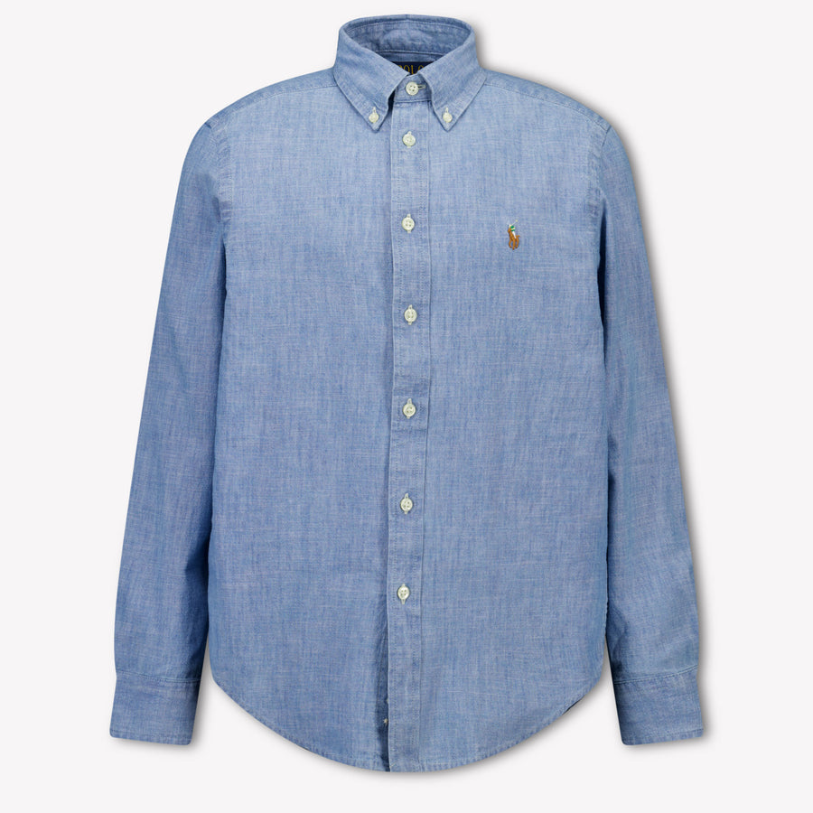 Ralph Lauren Kinder Jongens Blouse In Blauw