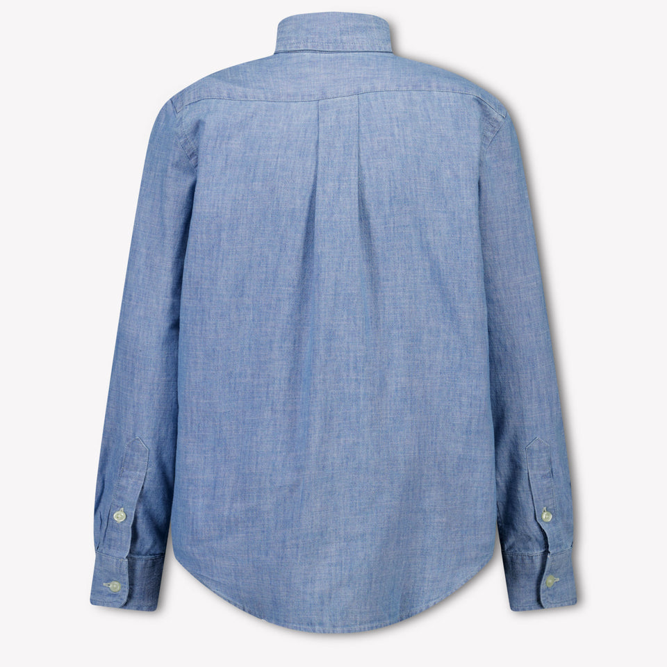Ralph Lauren Kinder Jongens Blouse In Blauw
