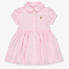 Ralph Lauren Baby Meisjes Jurk In Licht Roze