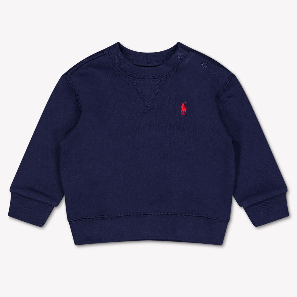 Ralph Lauren Baby Jongens Trui In Navy