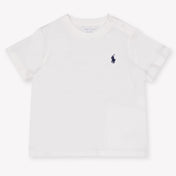 Ralph Lauren Baby Jongens T-Shirt In Wit
