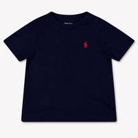 Ralph Lauren Baby Jongens T-Shirt In Navy