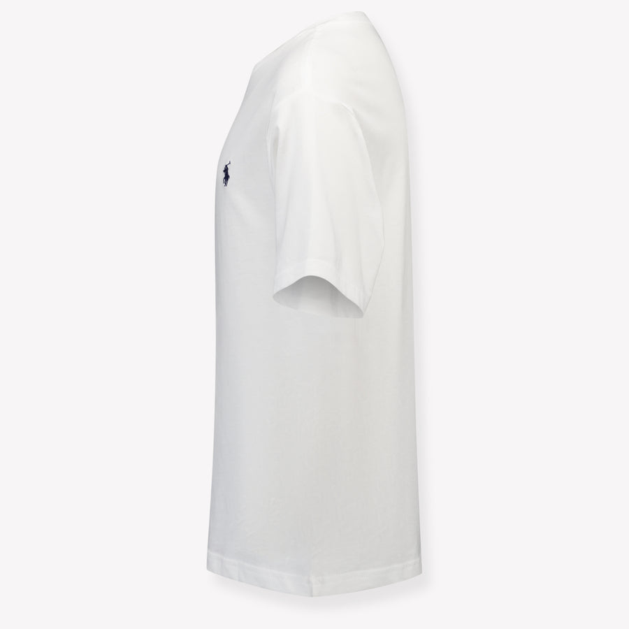Ralph Lauren Kinder Jongens T-Shirt In Wit