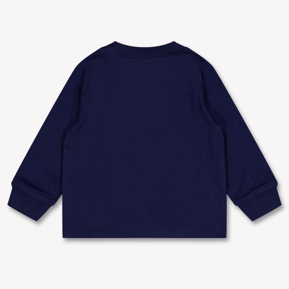 Ralph Lauren Baby Jongens T-Shirt In Navy