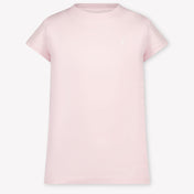 Ralph Lauren Kinder Meisjes T-Shirt In Licht Roze