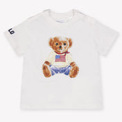 Ralph Lauren Baby Jongens T-Shirt In Wit