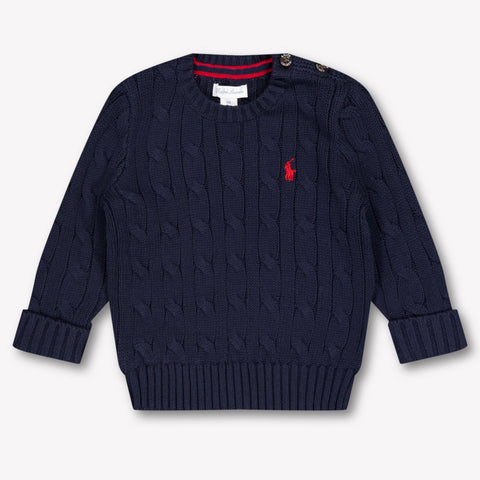 Ralph Lauren Baby Jongens Trui In Navy