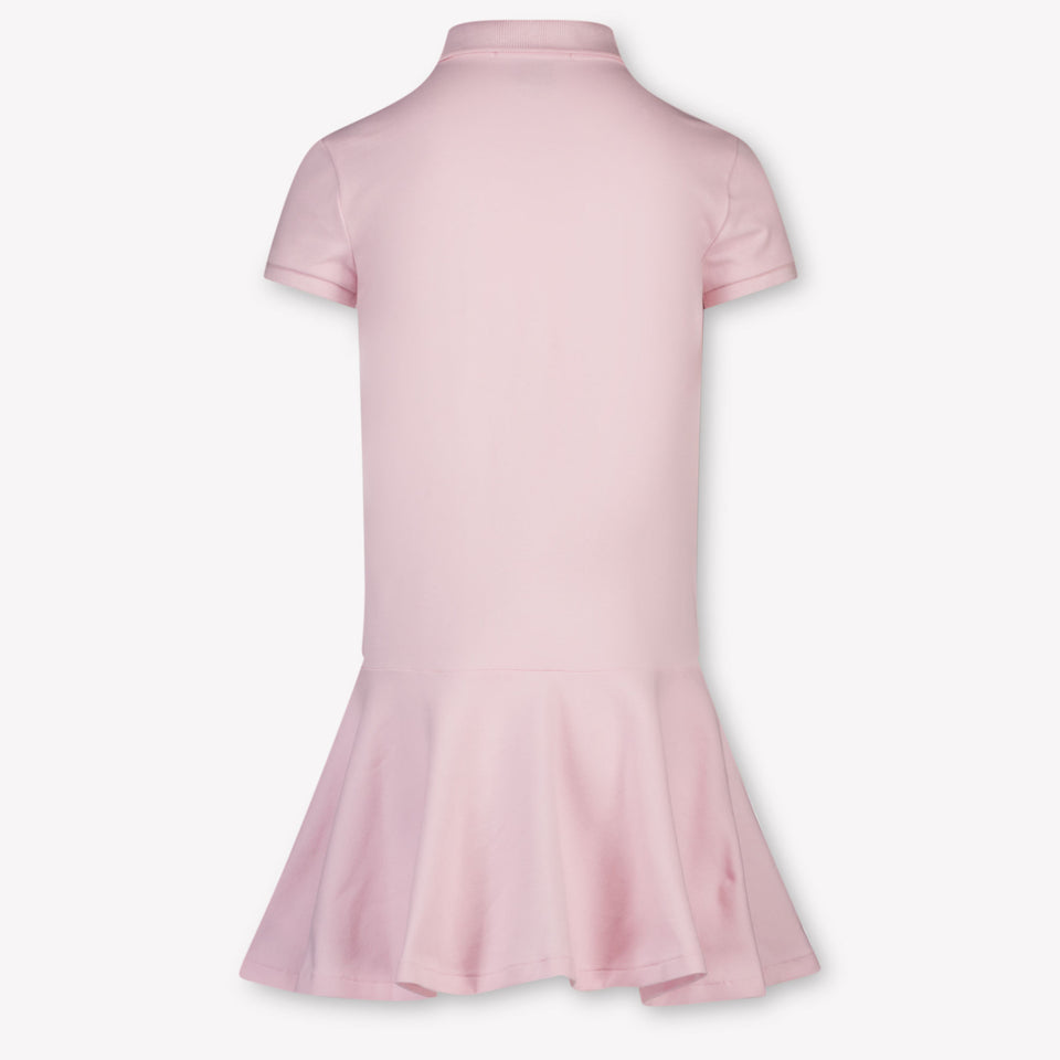 Ralph Lauren Kinder Meisjes Jurk In Licht Roze