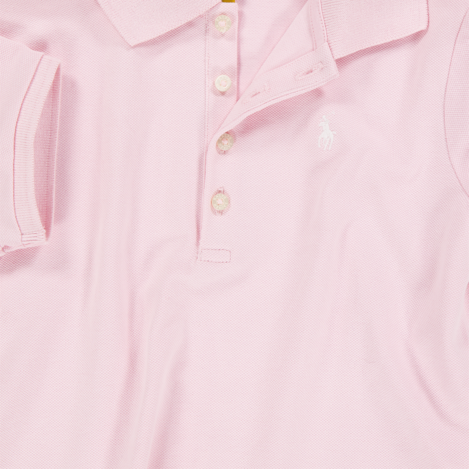 Ralph Lauren Kinder Meisjes Jurk In Licht Roze