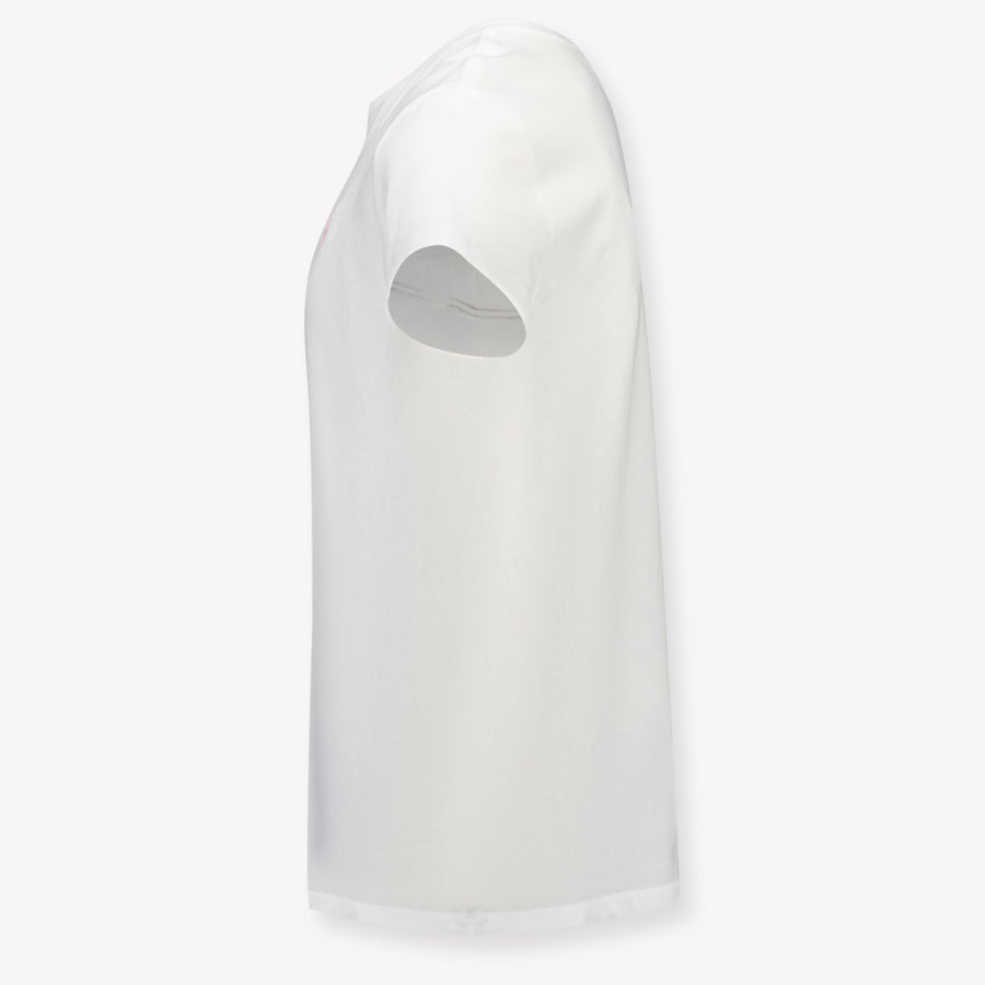 Ralph Lauren Kinder Meisjes T-Shirt In Wit
