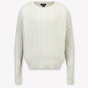 Ralph Lauren Kinder Meisjes Trui In Off White