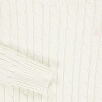 Ralph Lauren Kinder Meisjes Trui In Off White