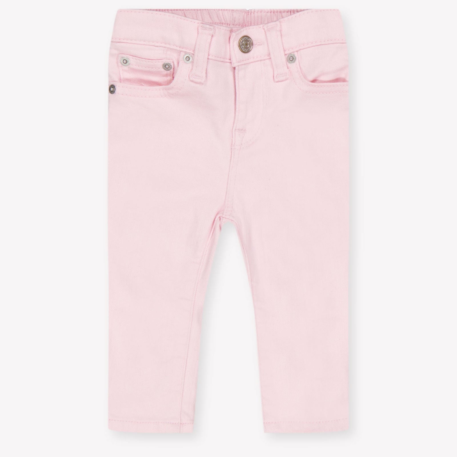 Ralph Lauren Baby Meisjes Jeans In Licht Roze