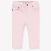 Ralph Lauren Baby Meisjes Jeans In Licht Roze