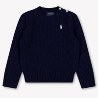 Ralph Lauren Kinder Meisjes Trui In Navy