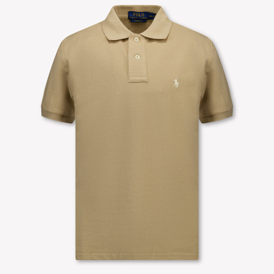 Ralph Lauren Kinder Jongens Polo In Beige