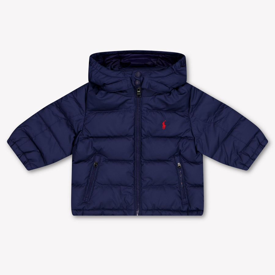 Ralph Lauren Baby Jongens Winterjas In Navy