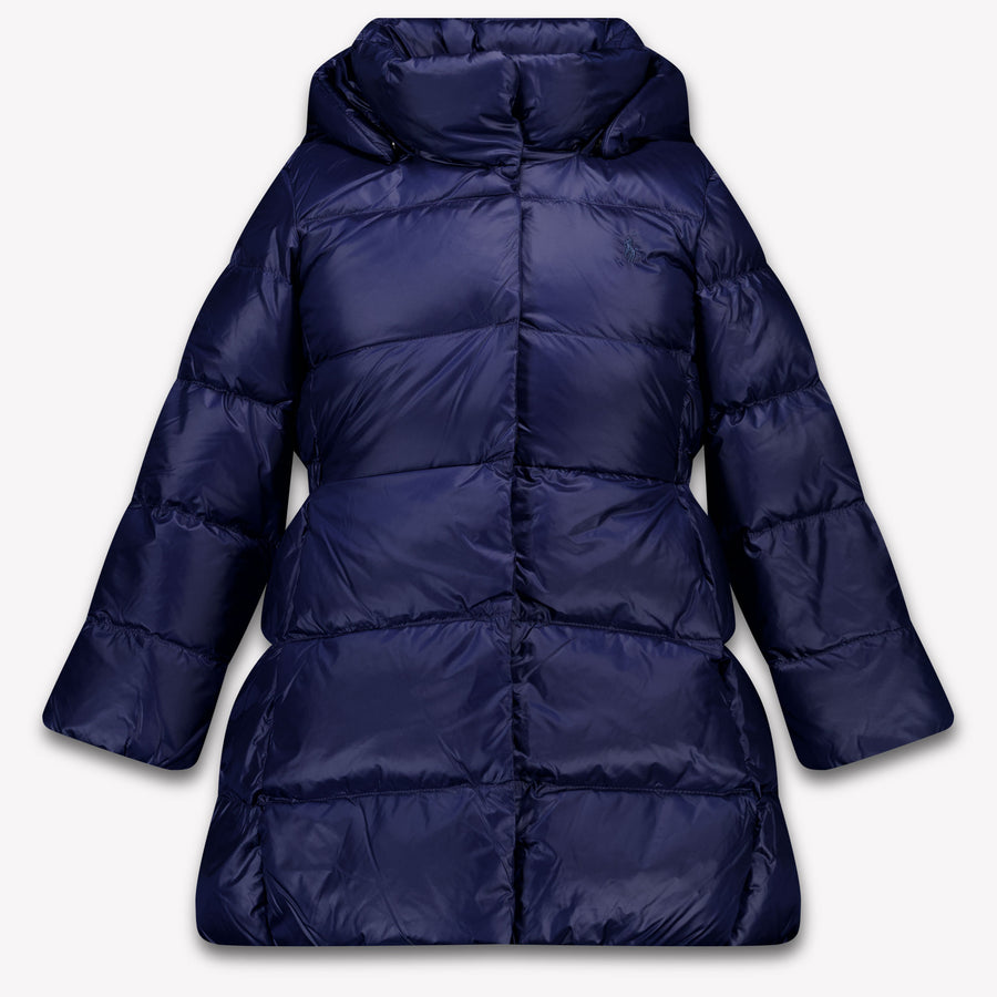 Ralph Lauren Kinder Meisjes Winterjas In Navy