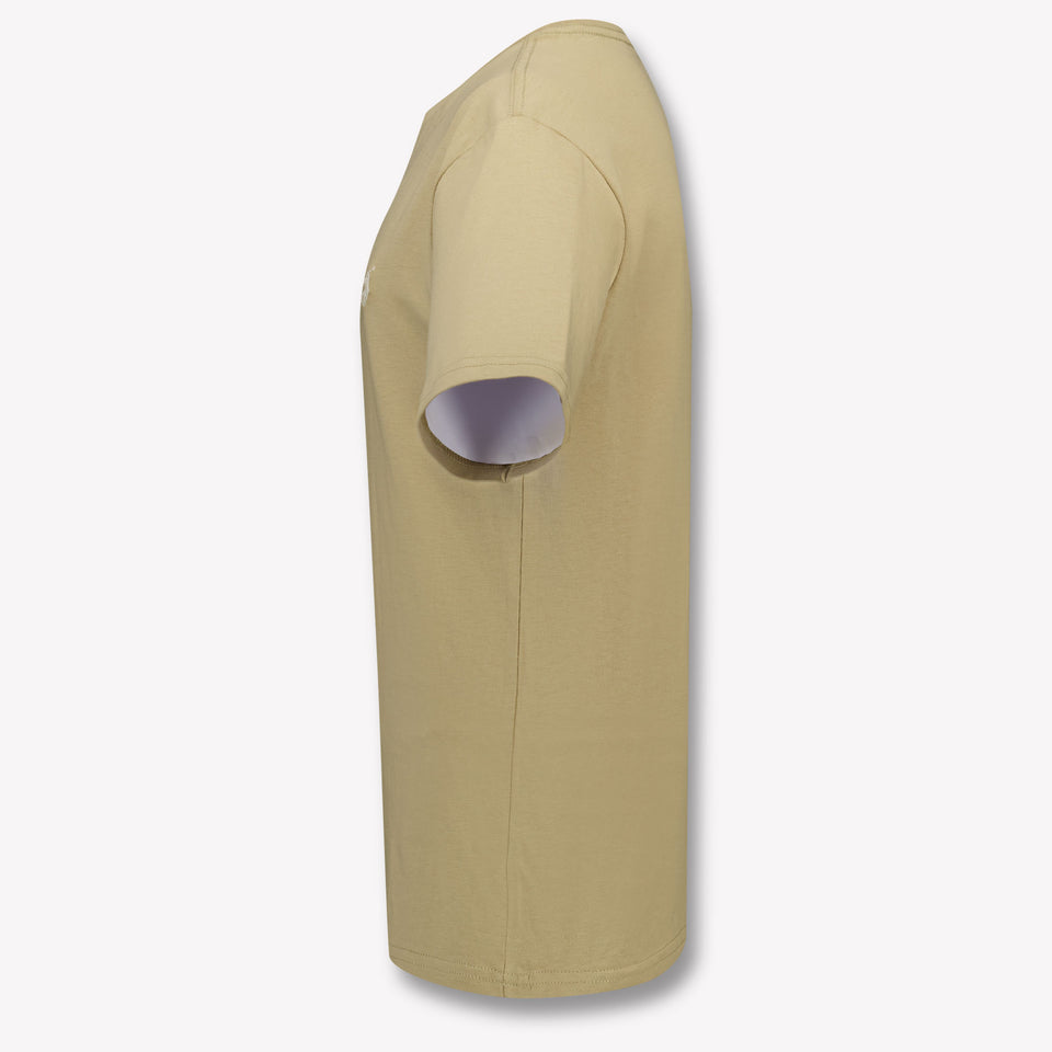 Ralph Lauren Kinder Jongens T-Shirt In Beige