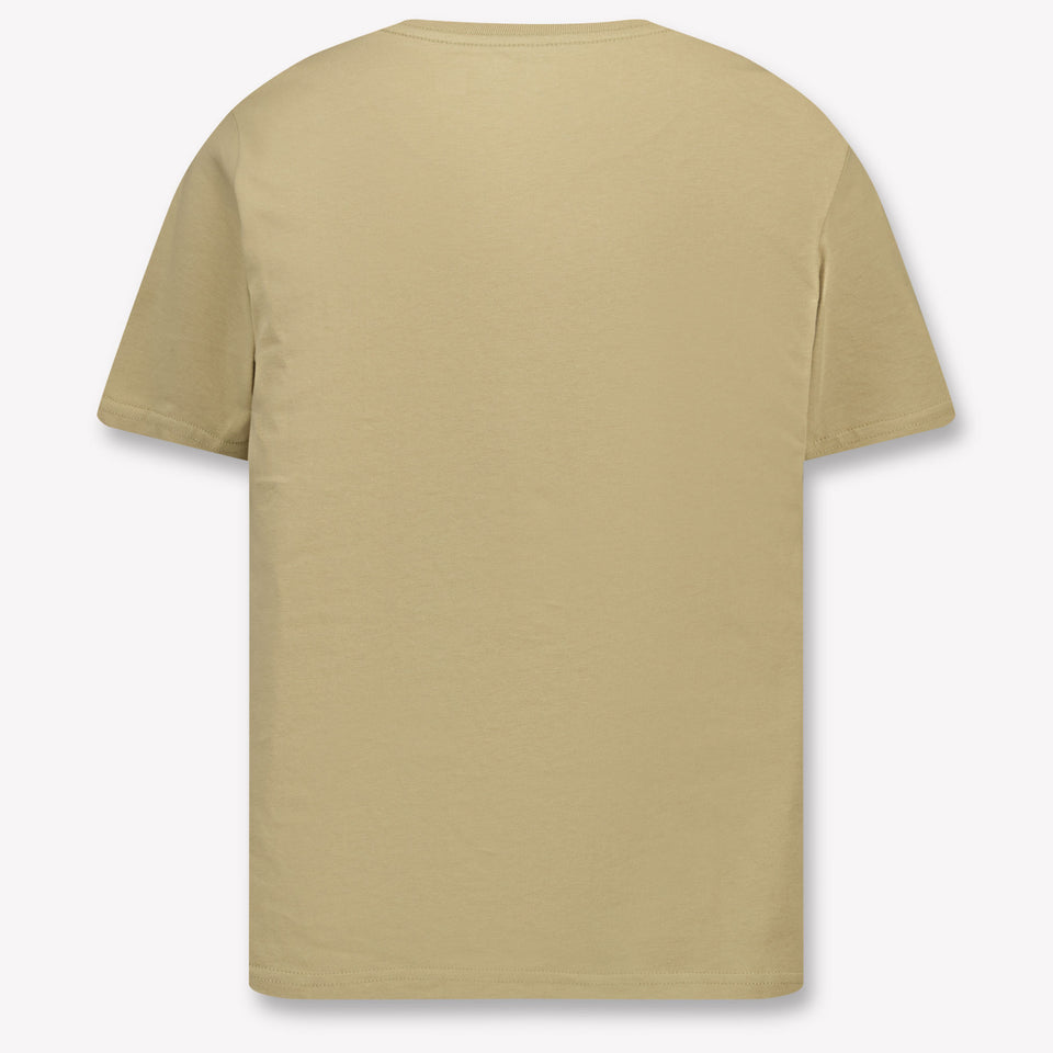 Ralph Lauren Kinder Jongens T-Shirt In Beige