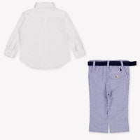 Ralph Lauren Baby Jongens Setje In Licht Blauw