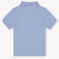 Ralph Lauren Baby Jongens Polo In Licht Blauw