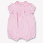 Ralph Lauren Baby Meisjes Boxpakje In Licht Roze