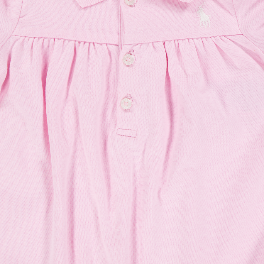 Ralph Lauren Baby Meisjes Boxpakje In Licht Roze