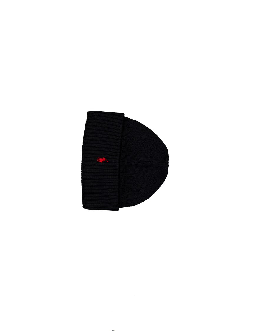 Ralph Lauren Kinder Unisex Muts In Zwart