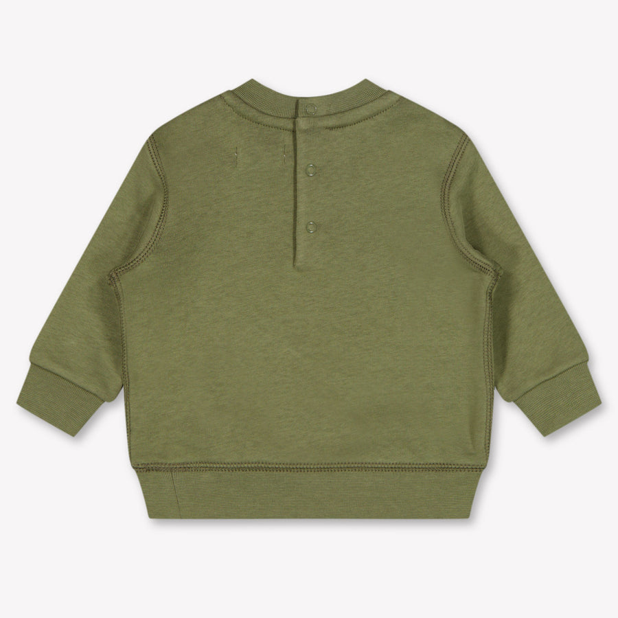 Ralph Lauren Baby Jongens Trui In Olijf Groen
