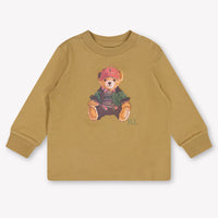 Ralph Lauren Baby Jongens T-Shirt In Camel