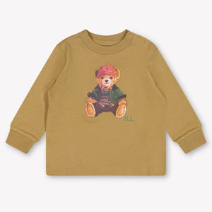 Ralph Lauren Baby Jongens T-Shirt In Camel