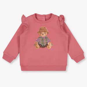 Ralph Lauren Baby Meisjes Trui In Oud Roze
